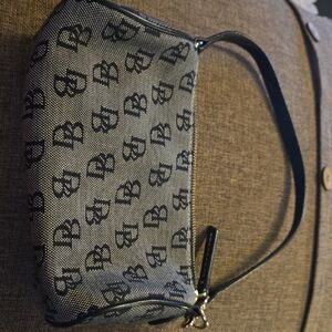 Stylish Black Monogram Men's Bag